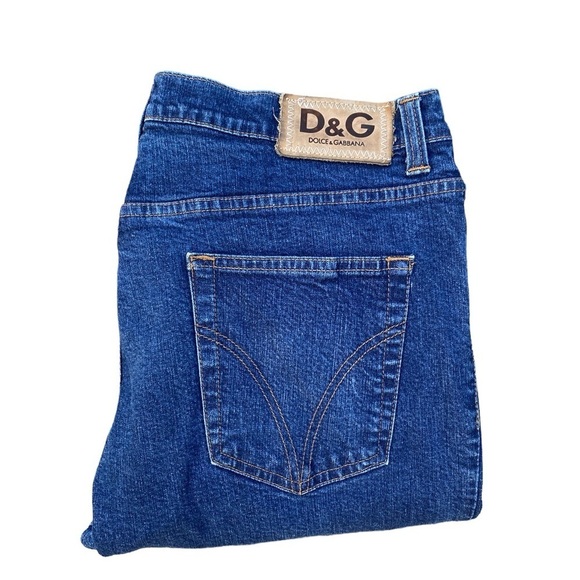 Vintage Dolce & Gabbana Jeans Size 54 Blue - Picture 3 of 10
